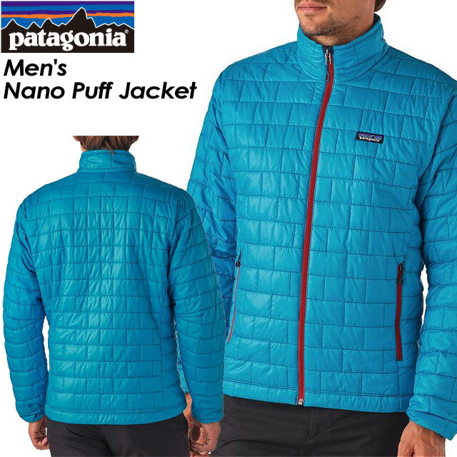 ◆SALE50%OFF!送料無料◆ 【patagonia】パタゴニア 【Men's Nano Puff Jacket】メンズ ナノパフ ジャケット スキー スノーボード バックカントリー クライミング アウトドア84212