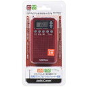 【メーカー在庫限り】オーム電機 07-8186 DSP式 ポケットラジオ レッド RAD-P350N-R 4971275781863