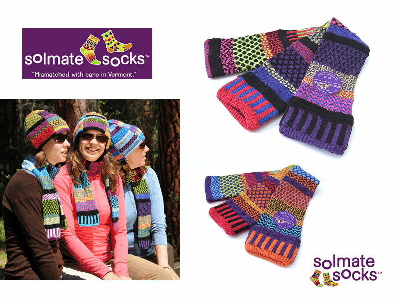 ☆【メール便対応】【コットン素材で肌触りやわらか】SOLMATE【ソルメイト】COTTON SUPER KNIT SCARF コットンカラフルスカーフ/マフラー 9310