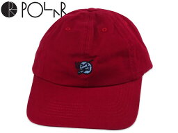 ☆POLAR【ポーラー】Angry S<strong>toner</strong> Cap Red currant アングリー ストーナー キャップ レッドカラント 20533 [SKATE SK8 スケートボード]