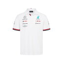 ショッピングハミルトン ★送料無料★Mercedes-AMG Official Team Polo Shirt Lewis Hamilton 2022 ベンツ オフィシャル ルイス・ハミルトン ポロシャツ ホワイト