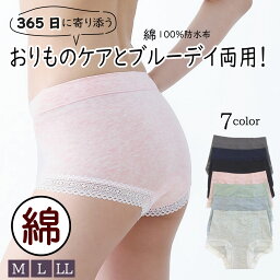 ショーツ レディース 綿 混 サニタリー ショーツ すっぽり フィット 両用 ボックス <strong>ボクサー</strong>ショーツ 生理用ショーツ 生理パンツ <strong>ボクサー</strong> 生理用 深ばき 羽つき対応 羽根つき おりもの ケア 下着 パンツ 響きにくい よく伸びる 綿100% 防水布 レース