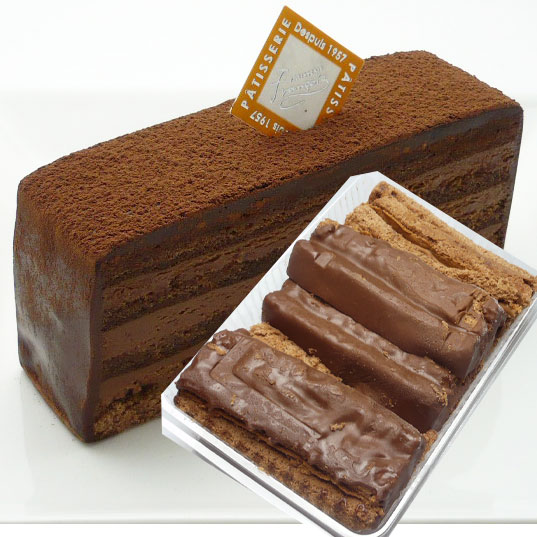 フランソワ（チョコレートケーキ）端っこ生ケーキ 約200g[凍]【切れ端・訳あり・わけあり・ワケあり】