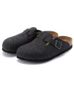 【送料無料・送料込(一部地域を除く)】 ビルケンシュトック・ボストン 160373 アンスラジットBIRKENSTOCK BOSTON 幅狭
