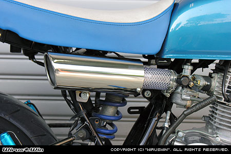 WirusWin エイプ50 キャブ車用 キャリパータイプ エアクリーナーkit/ウイルズウィン