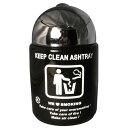 トレンド 雑貨 おしゃれ KEEP CLEAN ドームアシュトレイ(灰皿) BK AR-1114