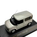 玩具関連商品 日産 キューブ 2003 アイボリーホワイト 1/43スケール F43-087