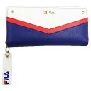 FILA V字切替 ラウンド財布 NV FIMS-0211おすすめ 送料無料 誕生日 便利雑貨 日用品