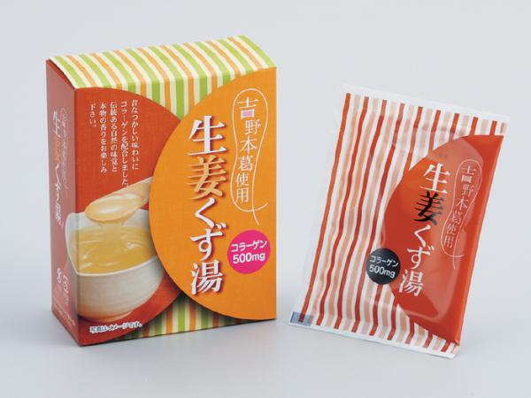 飲食品 美味しい ランキング コラーゲン入り生姜くず湯(20g×5袋入)　10セット　0054