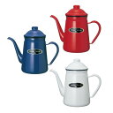 家事用品 Kalita(カリタ) 細口ホーローポット 1L ホワイト・52115