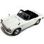 お役立ちグッズ 玩具 関連商品 モデルカー ミニチュア 車オブジェ ホンダ S800 コンバーチブル ホワイト 1/18スケール F18014