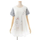 生活関連グッズ にゃんぶれら AラインTシャツ オフ 193326-01