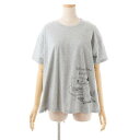 猫の手も借りたいリラックス Tシャツ 杢グレー 193339-02
