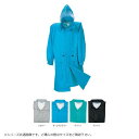 トレンド 雑貨 おしゃれ 透湿性雨衣 レインコート LL ブラック