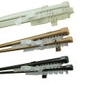 伸縮カーテンレール クロスライド 3mダブル(1.6-3.0m) ミディアムウッドオススメ 送料無料 生活 雑貨 通販