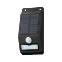monban ソーラーセンサーウォールライト110lm 薄型ブラック LS-S108FN4-K 人気 商品 送料無料 父の日 日用雑貨