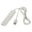 PCアクセサリー 関連商品 BUFFALO バッファロー 2ピン式電源タップ 6個口タイプ 1m ホワイト BSTAPST2610WH