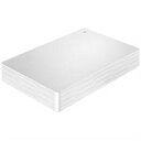 外付けハードディスクドライブ 関連商品 HDPH-UT2DW USB 3.0/2.0対応ポータブルハードディスク「カクうす 波(なみ)」 ホワイト 2TB