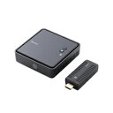 お役立ちグッズ ロジテック 無線HDMI送受信機(WHDI) LDE-WHDI202TR HDMIケーブル AVケーブル 関連その他パソコン用品 パソコン周辺機器 パソコン