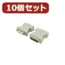 【10個セット】 DVI 29pin→25pin 変換 DVI29-25X10おすすめ 送料無料 誕生日 便利雑貨 日用品