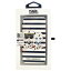 お役立ちグッズ iPhoneX専用 マリン柄PUレザー 手帳型ケース Booktype case - Sailors - Stripes iPhone X KLFLBKPXKSS