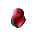 お役立ちグッズ NEOFITマウス 無線/BlueLED光学式/静音/5ボタン Mサイズ レッド BSMBW510MRD