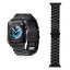 スマートフォン関連 エレコム Apple Watch 42mm/ステンレスバンド/3連タイプ/ブラック AW-42BDSS3BK