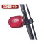 生活関連グッズ 自転車用LEDライト 赤色LED×3灯10個セット LB201RDX10