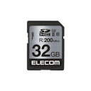 SDメモリーカード・MMC フラッシュメモリー パソコン 関連 エレコム UHS-/U3対応SDHCメモリカード MF-FS032GU23R SDメモリーカード メモリーカード