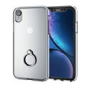 生活関連グッズ エレコム iPhone XR/ハイブリッドケース/リング付/シルバー PM-A18CHVCRSV ケース・カバー スマートフォン・携帯電話用アクセサリー 関連iPhoneXRケース iPhone スマートフォン・タブレット・携帯電話