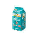 日用雑貨 (まとめ買い)クレシア 消毒ウエットタオル つめかえ用 40枚×3個 【×10セット】