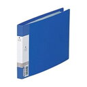 生活用品・インテリア・雑貨 便利 日用品 (まとめ買い)クリヤーブック クリアブック G3225-8 B6E 青 【×10セット】