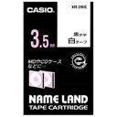 (業務用50セット) ネームランド用ラベルテープ 【幅:3.5mm】 XR-3WE 白に黒文字