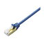 ツメ折れ防止スリムLANケーブル(Cat7準拠)/3.0m/ブルーメタリック LD-TWSST/BM30
