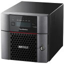 パソコン・周辺機器 関連 バッファロー TeraStation TS5210DNシリーズ 10GbE標準搭載 法人向け 2ドライブNAS8TB TS5210DN0802