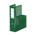 文具・オフィス用品 便利 日用雑貨 (業務用セット) ボックスファイル ファイルボックス A4判タテ型(収納幅78mm) SBX-85-30 緑 1個入 【×3セット】