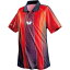 スポーツ用品・スポーツウェア関連商品 卓球アパレル FLEBAL SHIRT(フレバル・シャツ)男女兼用 45260 レッド L