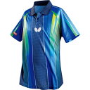 卓球用品関連商品 卓球アパレル FLEBAL SHIRT(フレバル・シャツ)男女兼用 45260 ネイビー O