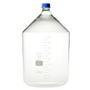 生活用品関連 ねじ口びん(メジュームびん) 青キャップ付 20L 017200-20000