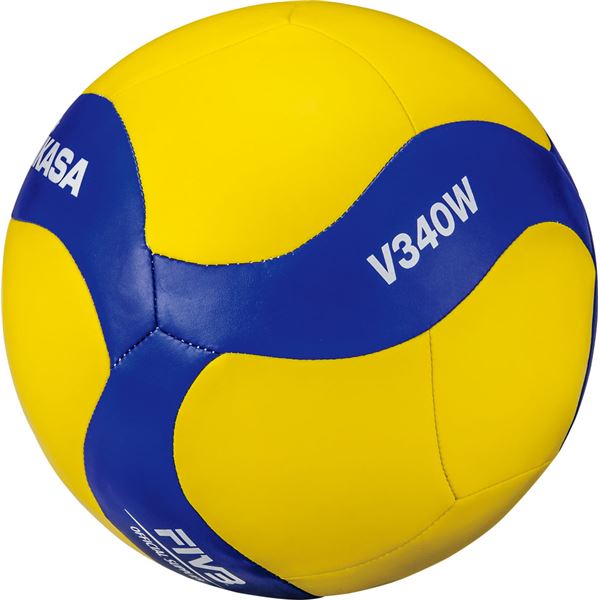 バレーボール5号球 レジャーボール【V340W】の画像