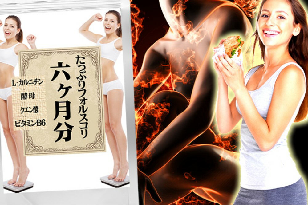 コレウスフォルスコリ ダイエット L-カルニチン 2個セット たっぷり フォルスコリ 6ヵ月分