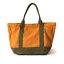 トートバッグ 手提げバッグ シンプル TOTE BAG / OLIVE×CAMEL