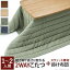 お洒落な家具 こたつ セット 正方形 ソファに合わせて使える2WAYこたつ 120x60cm+スウェット生地こたつ布団 2点セット テーブル 2way ソファ 継ぎ脚 高さ調節 木製 おしゃれ 北欧 120 こたつカラー:ホワイトオーク(ナチュラル)/掛布団カラー:杢グリーン
