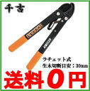 【送料無料】千吉 ラチェット式 太枝切鋏 SGFL
