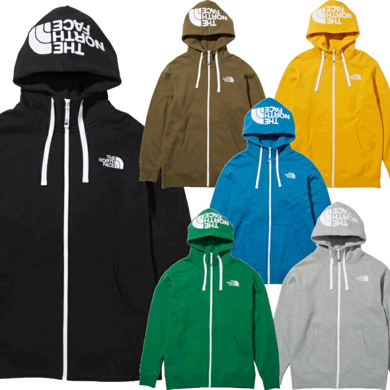 【2021秋 新作】THE NORTH FACE ザノースフェイスリアビューフルジップフーディー NT62130メンズ スウェット パーカー フルジップ ジップアップ裏起毛 フード刺繍 アウトドア ストリート 大きめ リラックス 部屋着 ルームウェア