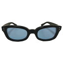 【UNCROWD】アンクラウド【Model BLUEBIRD】Black/Blue【ブルーレンズ】バイカーシェード【サングラス】UC-007【BLUCO】ブルコ【送料無料】