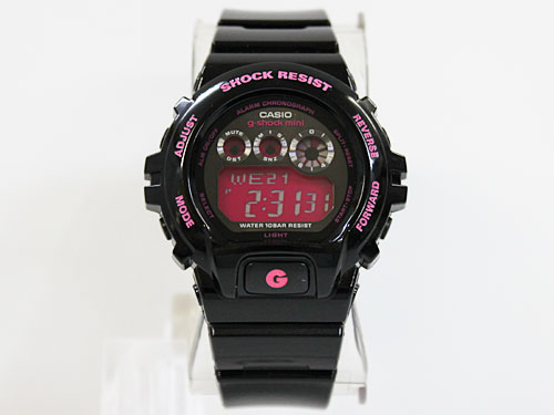 CASIO g-shock mini GMN-692-1JR エナメルブラック/ピンク [カシオ G-ショックミニ 6900系モデル 送料無料] 【楽ギフ_包装】 【SBZcou1208】取り扱い店舗限定！