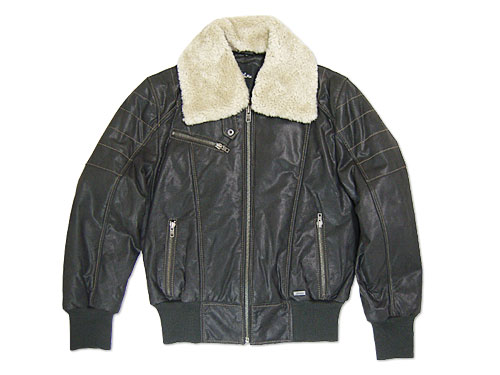 Jofama “ROBERT” Pigsplit Nubuck Jacket コーヒーブラウン [ヨファマ ピッグスプリットヌバック 襟ボアレザージャケット]