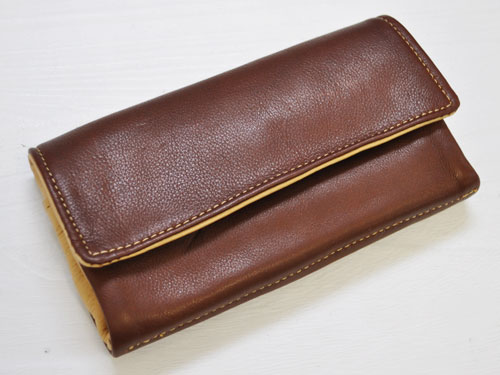 ŹVictoria Leather TRAVEL WALLET 2-TONE ֥饦󡿥 [ӥȥꥢ쥶 ȥ٥륦å 2ȡ Ĺ]бsmtb-m