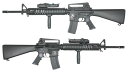 電動ガン D-BOY055M M16A4 RAS フルメタル【マリーン刻印入り】【エアガン/エアーガン】